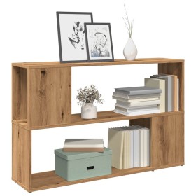 Estantería madera de ingeniería roble artisan 100x24x63 cm de , Librerías y estanterías - Ref: Foro24-856741, Precio: 51,92 €...