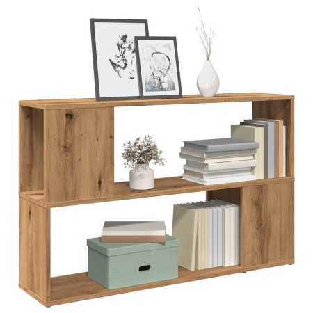 Engineered wood oak artisan shelf 100x24x63 cm by , Bookcases and shelves - Ref: Foro24-856741, Price: 51,92 €, Discount: %