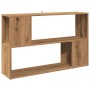 Engineered wood oak artisan shelf 100x24x63 cm by , Bookcases and shelves - Ref: Foro24-856741, Price: 51,92 €, Discount: %