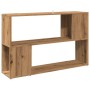 Engineered wood oak artisan shelf 100x24x63 cm by , Bookcases and shelves - Ref: Foro24-856741, Price: 51,92 €, Discount: %