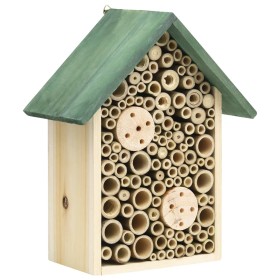 Insect houses 2 pcs 23x14x29 cm solid fir wood by vidaXL, Butterfly shelters - Ref: Foro24-314813, Price: 23,99 €, Discount: %