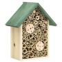 Casas de insectos 2 uds 23x14x29 cm madera maciza de abeto de vidaXL, Refugios para mariposas - Ref: Foro24-314813, Precio: 2...