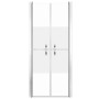 ESG shower door half frosted 71x190 cm by vidaXL, shower doors - Ref: Foro24-148785, Price: 190,28 €, Discount: %