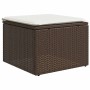 Set Gartensofas und Kissen 2-teilig synthetisches Rattan Akazienbraun | Foro24|Onlineshop| Casa, Jardín y Más Foro24.es