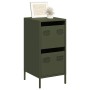 Cold rolled steel sideboard olive green 35x39x73.5 cm by , Sideboards - Ref: Foro24-851398, Price: 129,68 €, Discount: %