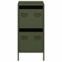 Cold rolled steel sideboard olive green 35x39x73.5 cm by , Sideboards - Ref: Foro24-851398, Price: 129,68 €, Discount: %