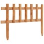 Garden edging 10 units fir wood 4.4 m by vidaXL, Garden edging and edging - Ref: Foro24-314844, Price: 31,51 €, Discount: %