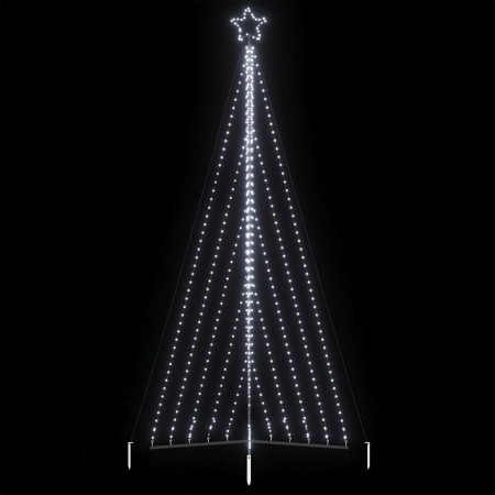 Christbaumbeleuchtung 570 kaltweiße LEDs 399 cm von , Weihnachtsbäume - Ref: Foro24-4016441, Preis: 81,34 €, Rabatt: %