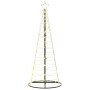 Christmas tree cone of light 200 warm white LEDs 182 cm by , Christmas trees - Ref: Foro24-4016448, Price: 43,48 €, Discount: %