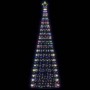 Christmas tree cone of light 550 colored LEDs 304 cm by , Christmas trees - Ref: Foro24-4016455, Price: 75,06 €, Discount: %