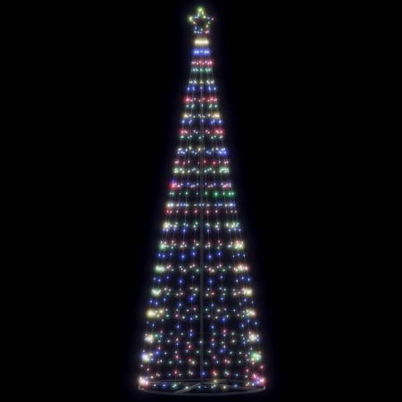 Árbol de Navidad cono de luz 550 LEDs de colores 304 cm de , Arboles de navidad - Ref: Foro24-4016455, Precio: 75,06 €, Descu...