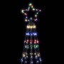 Christmas tree cone of light 550 colored LEDs 304 cm by , Christmas trees - Ref: Foro24-4016455, Price: 75,06 €, Discount: %