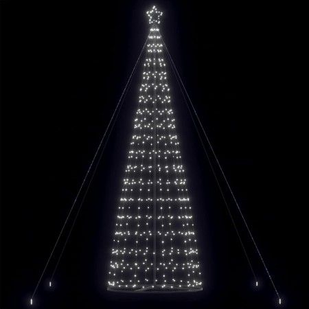 Christbaum Lichtkegel 1534 kaltweiße LEDs 503 cm von , Weihnachtsbäume - Ref: Foro24-4016457, Preis: 133,12 €, Rabatt: %