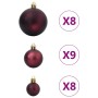 Bolas de Navidad 100 uds color champán y marrón oscuro Ø3/4/6cm de , Adornos festivos - Ref: Foro24-4100011, Precio: 23,79 €,...