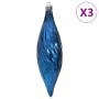 Weihnachtskugeln 98 Stück blau Ø3/4/6 cm von , Festliche Dekorationen - Ref: Foro24-4100013, Preis: 24,42 €, Rabatt: %