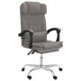 Reclining office chair with massage taupe gray fabric | Foro24|Onlineshop| Casa, Jardín y Más Foro24.es