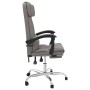 Reclining office chair with massage taupe gray fabric | Foro24|Onlineshop| Casa, Jardín y Más Foro24.es