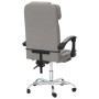 Reclining office chair with massage taupe gray fabric | Foro24|Onlineshop| Casa, Jardín y Más Foro24.es