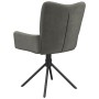 Dining chairs 2 units light gray velvet | Foro24|Onlineshop| Casa, Jardín y Más Foro24.es