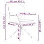 Esszimmerstühle 2 Einheiten hellgrauer Samt von , Essstühle - Ref: Foro24-347664, Preis: 131,81 €, Rabatt: %