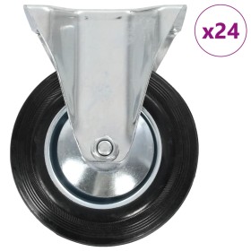 Fixed wheels 24 units 160 mm