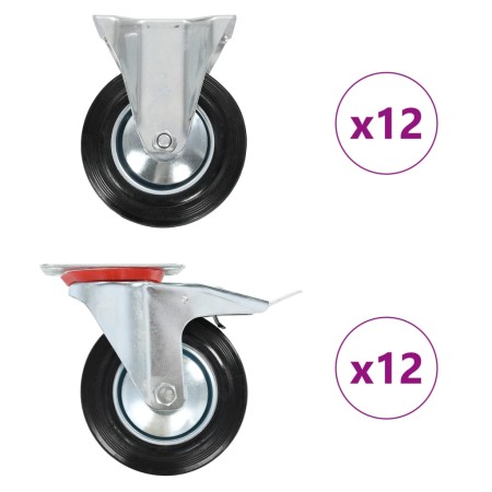 Wheels 24 units 160 mm | Foro24|Onlineshop| Casa, Jardín y Más Foro24.es