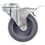 Swivel wheels with pin hole 16 units 75 mm | Foro24|Onlineshop| Casa, Jardín y Más Foro24.es