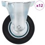 Fixed wheels 12 units 100 mm by , Material handling - Ref: Foro24-277952, Price: 58,49 €, Discount: %