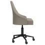 Light grey velvet swivel office chair | Foro24|Onlineshop| Casa, Jardín y Más Foro24.es