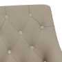 Silla de oficina giratoria de terciopelo gris claro | Foro24|Onlineshop| Casa, Jardín y Más Foro24.es