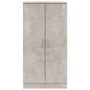 Shoe cabinet plywood concrete gray 55x35x108 cm by , Shoe racks and shoe organizers - Ref: Foro24-342666, Price: 130,12 €, Di...