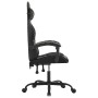 Black synthetic leather and camouflage swivel gaming chair by , Gaming chairs - Ref: Foro24-349530, Price: 117,83 €, Discount: %