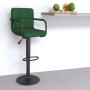 Dark green velvet kitchen stool | Foro24|Onlineshop| Casa, Jardín y Más Foro24.es