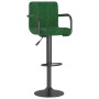 Dark green velvet kitchen stool | Foro24|Onlineshop| Casa, Jardín y Más Foro24.es