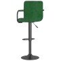 Dark green velvet kitchen stool | Foro24|Onlineshop| Casa, Jardín y Más Foro24.es