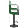 Dark green velvet kitchen stool | Foro24|Onlineshop| Casa, Jardín y Más Foro24.es