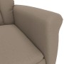 Sillón reclinable eléctrico piel de ante sintética gris taupé de , Sillones - Ref: Foro24-3073585, Precio: 246,31 €, Descuent...