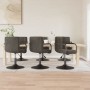 Swivel dining chairs 6 units dark gray velvet | Foro24|Onlineshop| Casa, Jardín y Más Foro24.es