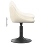 Swivel dining chairs 4 units cream velvet | Foro24|Onlineshop| Casa, Jardín y Más Foro24.es