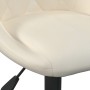 Swivel dining chairs 4 units cream velvet | Foro24|Onlineshop| Casa, Jardín y Más Foro24.es