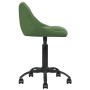 Silla de oficina de terciopelo verde oscuro de , Sillas de oficina - Ref: Foro24-3088849, Precio: 85,70 €, Descuento: %