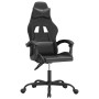 Black synthetic leather gaming chair by , Gaming chairs - Ref: Foro24-3143850, Price: 116,29 €, Discount: %