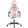 Silla gaming cuero sintético blanco y rosa de , Sillones para videojuegos - Ref: Foro24-3143827, Precio: 128,90 €, Descuento: %