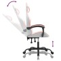 Silla gaming cuero sintético blanco y rosa de , Sillones para videojuegos - Ref: Foro24-3143827, Precio: 128,90 €, Descuento: %