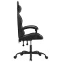 Gaming chair synthetic leather black and gray by , Gaming chairs - Ref: Foro24-3143846, Price: 116,29 €, Discount: %