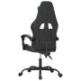 Silla gaming cuero sintético negro y gris de , Sillones para videojuegos - Ref: Foro24-3143846, Precio: 116,29 €, Descuento: %