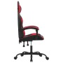 Black and red synthetic leather gaming chair by , Gaming chairs - Ref: Foro24-3143867, Price: 117,16 €, Discount: %