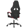 Black and red synthetic leather gaming chair by , Gaming chairs - Ref: Foro24-3143867, Price: 117,16 €, Discount: %