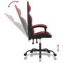 Black and red synthetic leather gaming chair by , Gaming chairs - Ref: Foro24-3143867, Price: 117,16 €, Discount: %