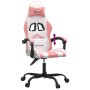 White and pink synthetic leather gaming chair by , Gaming chairs - Ref: Foro24-3143899, Price: 118,79 €, Discount: %